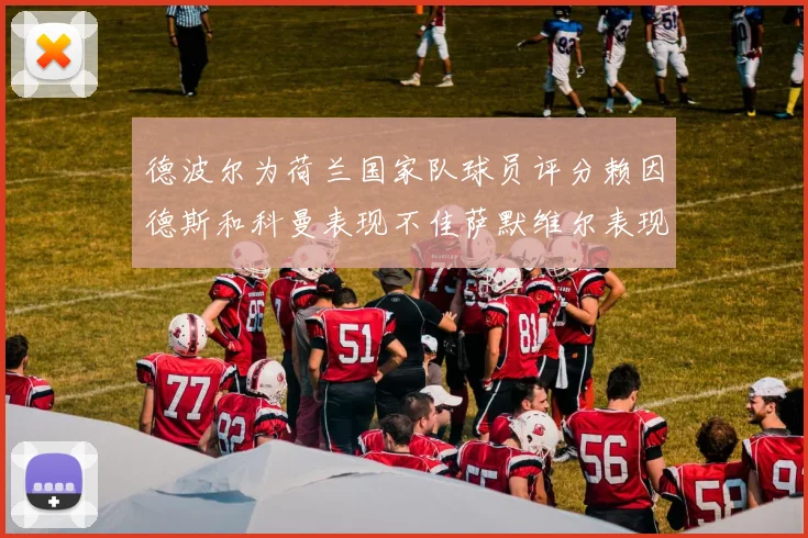 德波尔为荷兰国家队球员评分赖因德斯和科曼表现不佳萨默维尔表现最佳